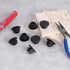 10PCS Handlebar End Plugs, 2.7 Cm/1 Inch Bike Handlebar End Caps, Rubber Handlebar Plugs, Mountain Bike Handlebar Ends Bike Cable End Caps for Mos...