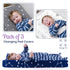 GROW WILD Changing Pad Cover 3 Pack | Soft & Stretchy Jersey Cotton | Baby Changing Table Pad Cover | Diaper Changing Pad Covers for Girls and Boy...