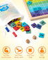 Coogam Wooden Math Hundred Board 1-100 Numbers Learning Educational Toys Colorful Montessori Counting Board Game for Preschool 3 4 5 Year Old Boys...