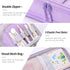 CICIMELON Large Pencil Case Big Storage Pen Pouch Bag with Compartment for School Supplies Office College Teen Boys Girls Adults, Upgraded Purple...