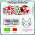 8 Pcs Christmas Diamond Art Coasters Kits with Holder DIY Christmas Diamond Art Coaster for Adults Diamond Kits Supplies for Christmas...