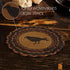 VHC Brands Primitive Tabletop & Kitchen-Heritage Farms Tan Crow Jute Trivet...