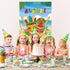 WERNNSAI Pin The Feather on The Tiki Party Games - Hawaiian Luau Party Supplies for Kids Boys 21’’ x 28’’ Aloha Poster with 24 Pcs Stickers for Ba...