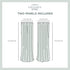 EXCLUSIVE HOME Kochi Light Filtering Linen Blend Grommet Top Curtain Panel Pair, 52x96, Dove Grey...