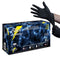 Black Lightning Exam Gloves, Disposable, Powder-Free Nitrile Gloves, Black, Large, 100-Ct...