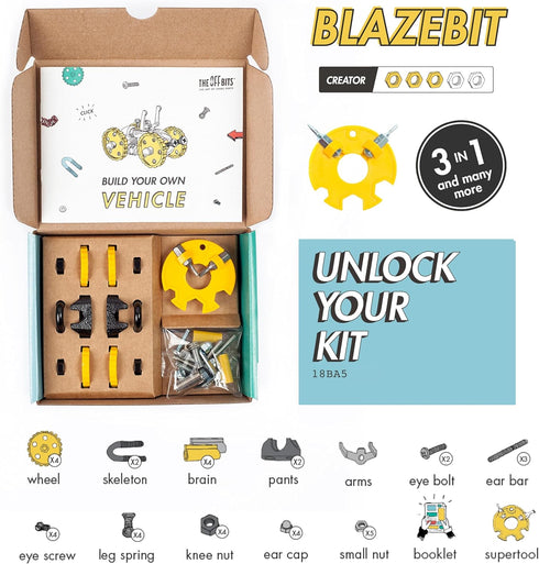Vehicle Stem Building Toys, Educational Build Your Own Robot Toy for Kids Age 6 7 8 9+ Year Old Boys and Girls, Stem Toys Engineering Kit, Constru...