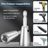 2PCS Wire Twister Tool for Drill,New Wire Stripping and Twisting Tool for Power Drill,Wire Twister Wire Connector,Wire Nut Twister for Drill Profe...