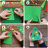 Felt Sheets for Crafts 9PCS 11.8 * 7.9in Wool Stiff Felt Sheets Soft Fabric Skin Felt DIY Patchwork Rug Arts and Crafts Fabric Pieces (Black+White...