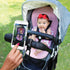 Dreambaby Stroller EZY-Fit Phone Holder- Suitable for Most Phones Including iPhone, Samsung, Motorola- Fits All Strollers, Prams, Wheelchairs, and...