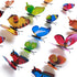 Amaonm® 60 Pcs 5 Packages Beautiful 3D Butterfly Wall Decals Removable DIY Home Decorations Art Decor Wall Stickers & Murals for Babys Bedroom Tv ...