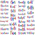 34 Pieces Cash Envelope Labels Stickers Budget Planners Decals Budget Stickers Envelopes Labels Holographic Vinyl Label Decals Finance Planners Mo...