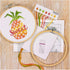 Dimensions Learn-A-Craft Sweet Pineapple Counted Cross Stitch Kit for Beginners, 6''...