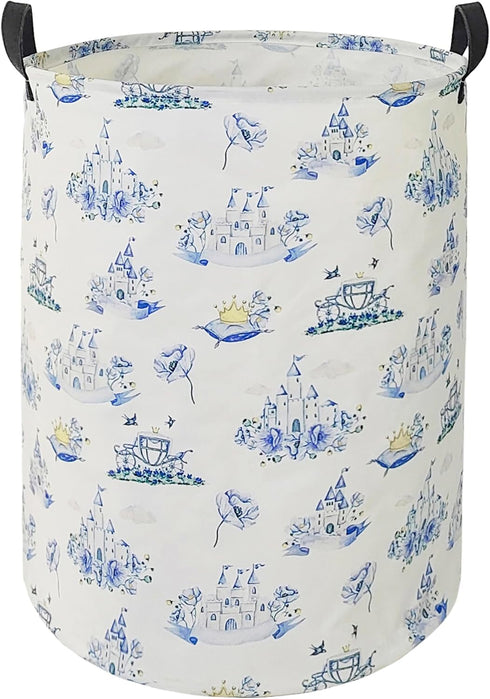 ACMUUNI19.7 Inch Kids Laundry Basket Clothes Basket Laundry Hamper with Handles, Storage Basket for Kids Boys Girls Room Bedroom Decor Toys Nurser...