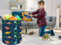 19.7 Inch Dinosaur Round Kids Laundry Clothes Hamper Dino Laundry Basket with Handles,Baby Toys Storage Organizer Bins Laundry Gift Basket for Boy...