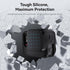 TELESIN Silicone Case Frame Housing Cage Protective Sleeve with Lens Cover Cap for Insta360 Ace Pro Insta 360 Camera Mount Accessories (for Insta3...