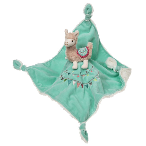 Mary Meyer Baby Lily Llama Character Blanket 13"x13"...