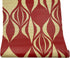 Yifely Red Geometric Design Furniture Paper Self-Adhesive Shelf Liner Dresser Drawer Sticker 17.7 Inch by 9.8 Feet...