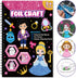 Art & Craft Activity,Foil Fun Dress Up DIY Art Kits,No Mess Creative Foil Art Kits Set Drawing Game for Kids,Birthday Gifts Crafts Supplies Kits T...