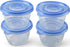 Gladware Lockware To Go Food Storage Containers | Glad Medium Size Round Food Storage That Holds up to 32 Ounces of Food, Solids, or Liquids | 32 ...