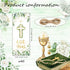 60 Pcs Christian Gifts Bulk Include Bible Verse Inspirational Bamboo Pens Religious Cards and Twine Ropes First Communion Favors Baptism Favors fo...