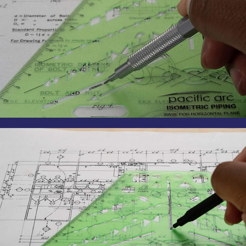 Pacific Arc Professional Plumbing Elevation Template Guide...