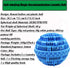 Eco-Friendly Laundry Balls, 2Pcs Premium Washing Ball, Super Soft Shell Doesn't Hurt Clothes, Advanced ceramic balls, 2000 Washing Cycle Laundry B...