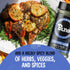 Kitchen Crafted - BLND Chimichurri Seasoning Dry Rub, Argentinian Herbs, Spices & Seasonings, Use As Pizza Seasoning, Steak Seasoning, Poultry Sea...