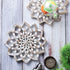Wooden Trivets for Hot Pots and Pans Tea Pot Holder White Wash Wooden Trivets for Hot Pots and Pans Tea Pot Holder (8 inches, 2)...