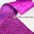 MEEDEE Purple Glitter Ribbon Halloween Ribbon 2.5 Inch Purple Wired Ribbon by 25 Yards Purple Tree Ribbon Purple Christmas Ribbon Purple Ribbon fo...