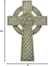 Joseph's Studio by Roman Inc., CELTIC WALL CROSS, Garden Collection, Religious Statue, Holy Family, Memorial, Angel, Patron Saint, Garden Décor (9...