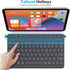 Emetok Portable Bluetooth Keyboard with Larger Keycaps, Upgraded Rechargeable BLE Keyboard for iPad 10.2 inch, Speedier Response/Comfortable Typin...