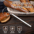 Jillmo Danish Dough Whisk, 12inch Stainless Steel Bread Whisk...