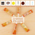 DEWEL Furniture Repair Kit Wood Filler, 6 Colors Peach Series Wood Floor Repair Kit, Filler Furniture Paint, Wood Putty & Wood Polish Repair Wood ...