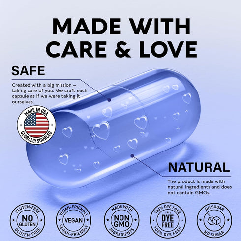 L Theanine 400 mg | L-Theanine Stress Relief | Extra Strength Supplement | Made in USA | Relaxation, Sleep & Calm Support | For Men & Women | Plan...