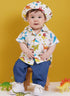 Butterick Babies, T-Shirt, Pants and Hat Sewing Pattern Kit, Design Code B6949, Sizes XS-S-M-L, Multicolor...