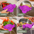 Kitchen Gizmo Snap N Strain Pot and Pasta Strainer - Strainers and Colanders - Adjustable Silicone Clip On Strainer for Pots, Pans, and Bowls - Ki...
