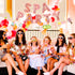 LaVenty 2 PCS Spa & Party Balloons Banner - Spa & Birthday Theme Decoration...