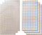 Vkey 2000pcs (1000pairs) 10mm Diameter Transparent Sticky Back Thin Clear Dots with Adhesive Hook & Loop Coins Tapes...
