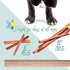 6" Natural Bully Stick Dog Treats - Healthful Dog Chews (Medium 15 Count)...