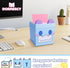 Pop-up Notes Dispenser, 3x3 in, Magnetic Design, Cute Hippo, Large Capacity (Patent Registering)...