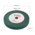 uxcell 150mm x 25mm 240 Grit Non-Woven Polishing Burnishing Wheel Nylon Wire Drawing Abrasive Flap Wheel for Stainless Steel Copper Green...