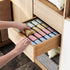 Joyoldelf Drawer Organizer Divider 2 Packs Organizer, 24 Cell Collapsible Closet Cabinet Organizer Underwear Storage Boxes for Storing Socks, Bra,...