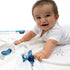 JumpOff Jo - Baby Muslin Swaddle Blanket, 47" x 47" - Ultra Soft 70% Rayon derived from Bamboo & Muslin 30% Cotton Lightweight Receiving Blanket, ...