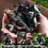 AMOR PRESENT 6PCS Army Men Soldiers, Army Men Action Figure with Weapon Military Soldier Playset Army Toy Set for Kids Boys Birthday Gift Grey...