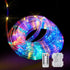 LED Rope Lights Battery Operated String Lights-40Ft 120 LEDs 8 Modes Outdoor Waterproof Fairy Lights Dimmable/Timer with Remote for Camping Party ...