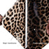 Leopard Print Heat Transfer Vinyl HTV Roll 10''x 5 FT,Iron-On PU Adhesive Vinyl for T-Shirts,Cheetah Pattern HTV Compatible with All Cutters (Leop...