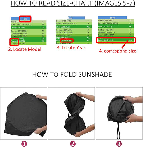 Car Windshield shade for Automotive windshield sunshades with Storage Pouch by A1 Sun Shade Foldable Truck Suv Front Window Shield Blocker Visor P...