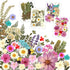 Resiners 100Pcs Dried Pressed Flowers for Resin Molds, Real Pressed Flowers Dry Leaves Kit for Art Crafts Resin Jewelry Making Scrapbook Supplies ...