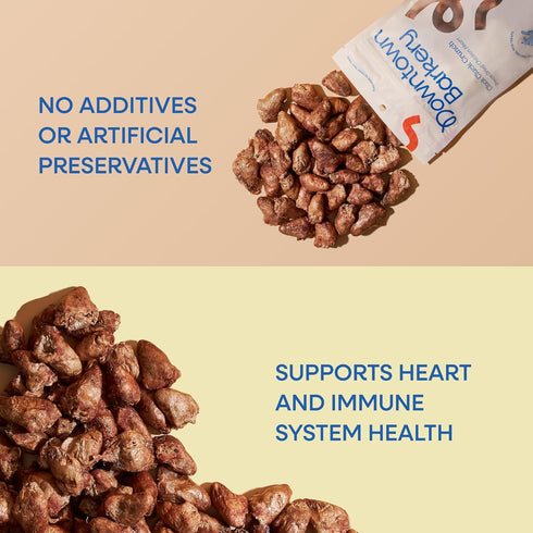 Downtown Barkery Freeze Dried Dog Treats - Single Ingredient, Low Calorie Dog Treats Rich in Vitamins and Minerals - All Natural Dog Treats - Free...