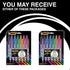BIC Gel-ocity Smooth Stic Gel Pen, Medium Point (0.7mm), Assorted Colors, 14-Count, Vibrant and Smooth Gel Ink Pens...